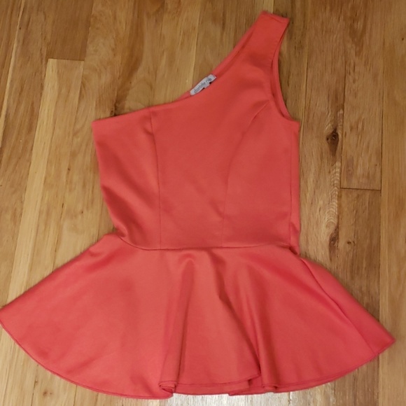 Charlotte Russe Tops - Beautiful One Shoulder Peplum Top
